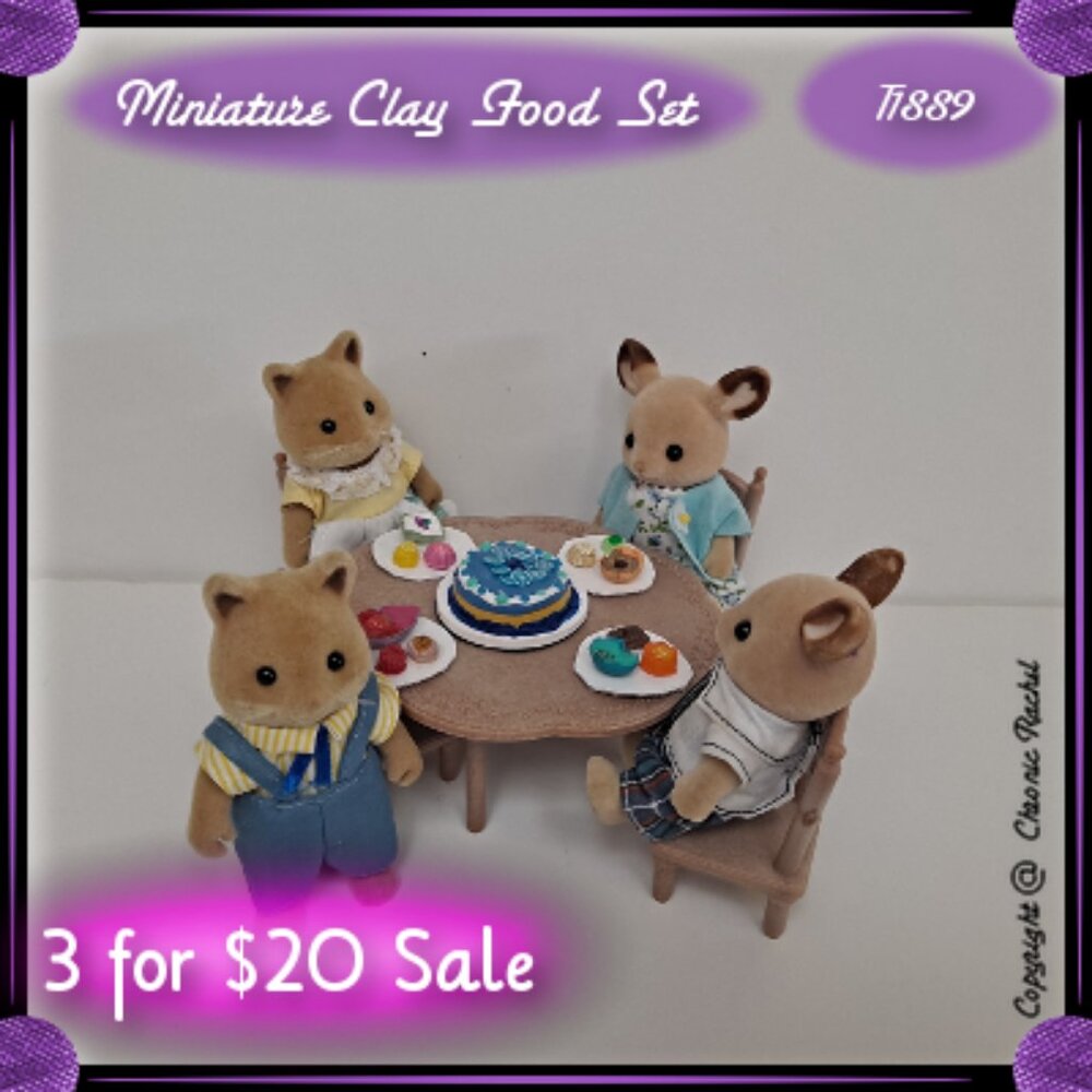 5-Piece Summer Party Glued Together Meals